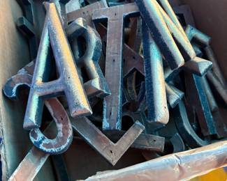 Wooden Letters