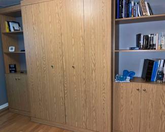 Murphy Bed is for sale! must unbolt and move. Please bring help!