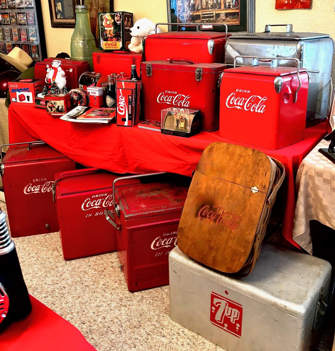 Vintage Coca-Cola Coolers