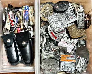 More Knives, Belt Buckles