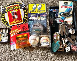 Autographed Baseballs (Stan Musial, Willie Stargell)+Sam Barris Autographed Classic Cars