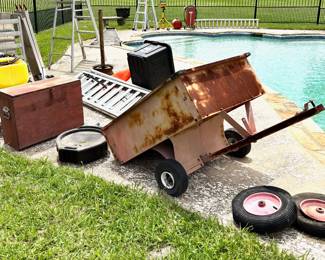 Trailer, Scooter Carrier, Ramps