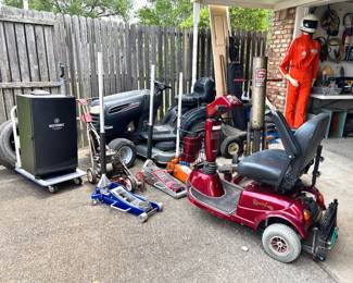 Rascal Scooter, Bumper & Frame Lift, Floor Jacks