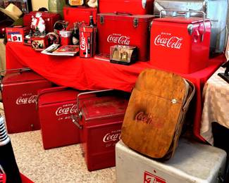 Vintage Coca-Cola Coolers