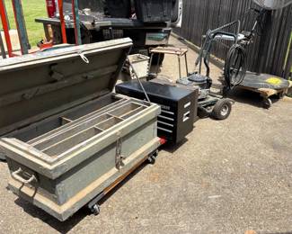 Tool Boxes, Table Saw, Pressure Washer