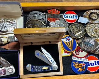 Knives, Belt Buckles
