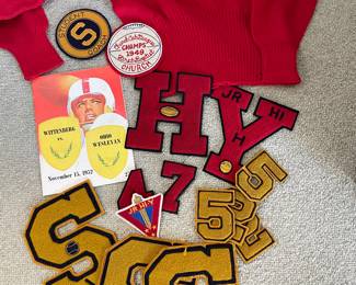 Letterman Sweater and Patches