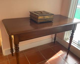 Antique entry table