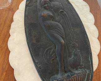 Art deco, bronze decor