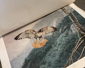 Print by Charles Frace