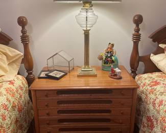 Spool Cabinet Table
