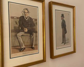 Early quality Art , set of four