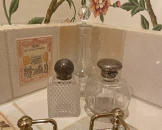 Sterling top Perfumes, Mirrored Tray