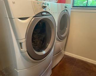 whirlpool washer and dryer