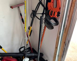 Power tools and car jack