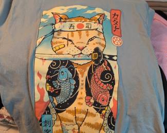 Dozens of unique T-shirts
