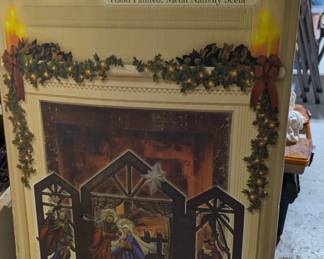 Holiday Fireplace Screen