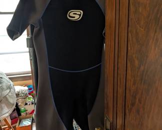 Several Wet Suits