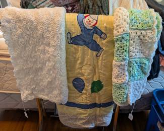 Handmade baby blankets