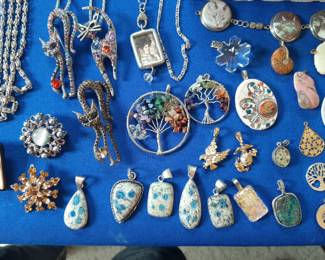 Many pendants