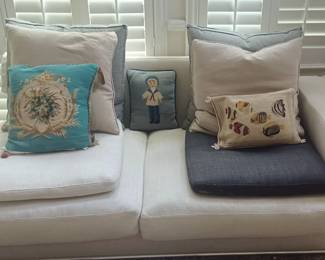 Mid Century Sofa and Needs Pillows