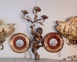 French Antique Sconces