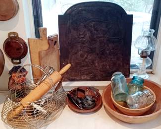 Vintage Kitchen, Antique Ball Jars