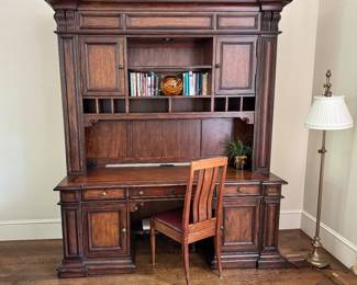 Stanley desk with hutch
