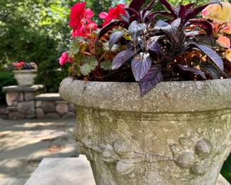 Concrete planters (3 available)