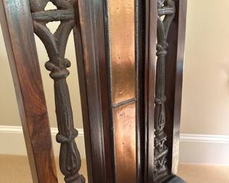 Detail of copper inset