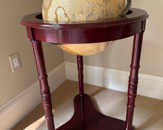 Globe in stand