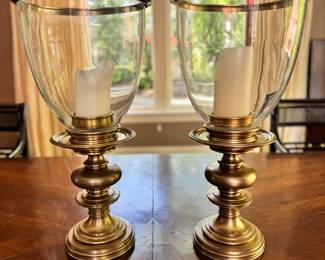 Brass candle holders by Decorative crafts