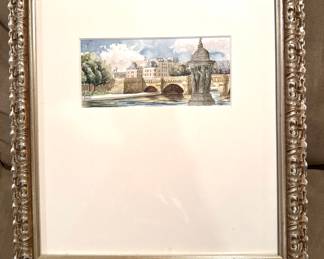 Uniquely framed Paris scene