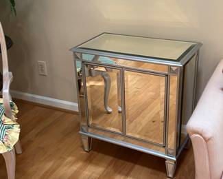 Bombay Company Mirrored cabinet. Location living room . 80.00