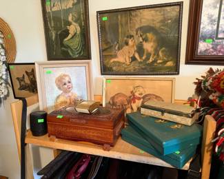 Antique art prints