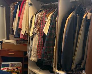 Vintage and Modern Men's Clothing - size Medium to Large