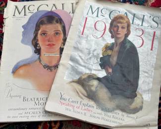 Vintage McCall's Magazine - 1930/1931