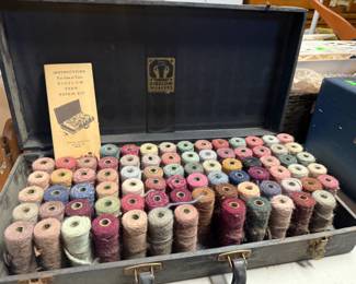 Antique Bigelow Rug Repair Kit