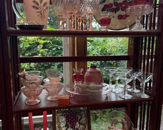 Vintage Pink Depression Era Glass