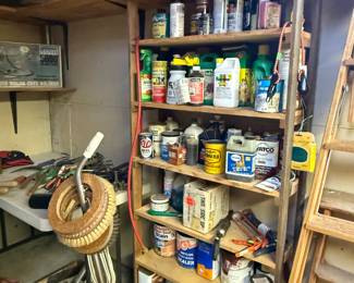 Household cleaning and shop chemicals