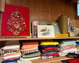 Vintage Fabric Collection, Vintage Christmas