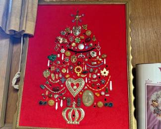 Vintage Jewelry Tree - just needs lights!