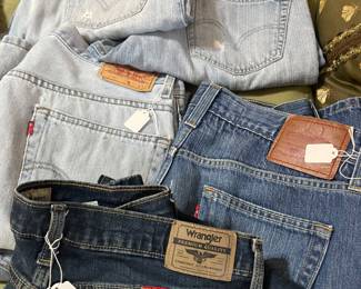 Vintage Wranglers and Levi's