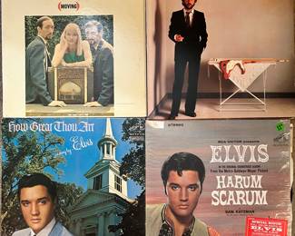 Elvis vintage records