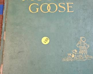 THE REAL MOTHER GOOSE VINTAGE BOOK