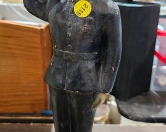 VINTAGE MILITARY STATUE