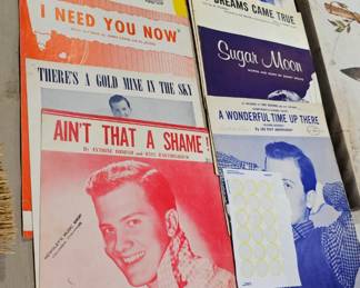 VINTAGE SHEET MUSIC LOT