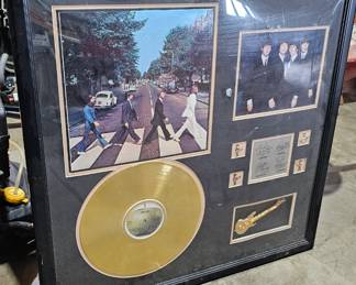 FRAMED BEATLES DECOR
