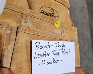 LEATHER TOOL POUCH