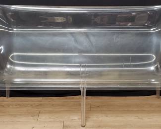 Philippe Starck for Kartell modern acrylic bench